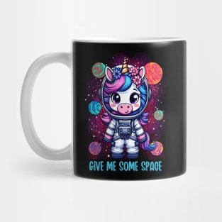 Give Me Some Space - Unicorn Astronaut Mug